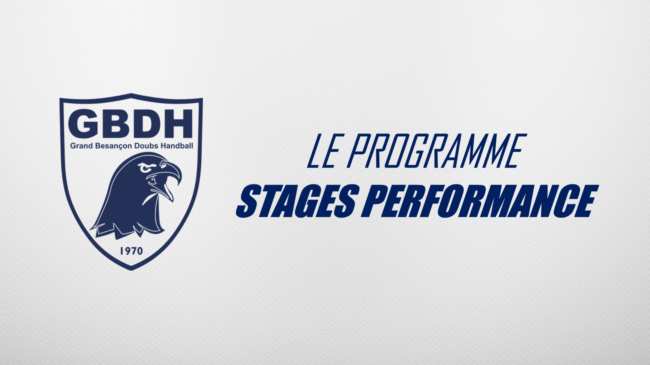 Programe Stage Performance #ACADÉMIE : LE PROGRAMME DES STAGES PERFORMANCES - Grand Besançon Doubs ...